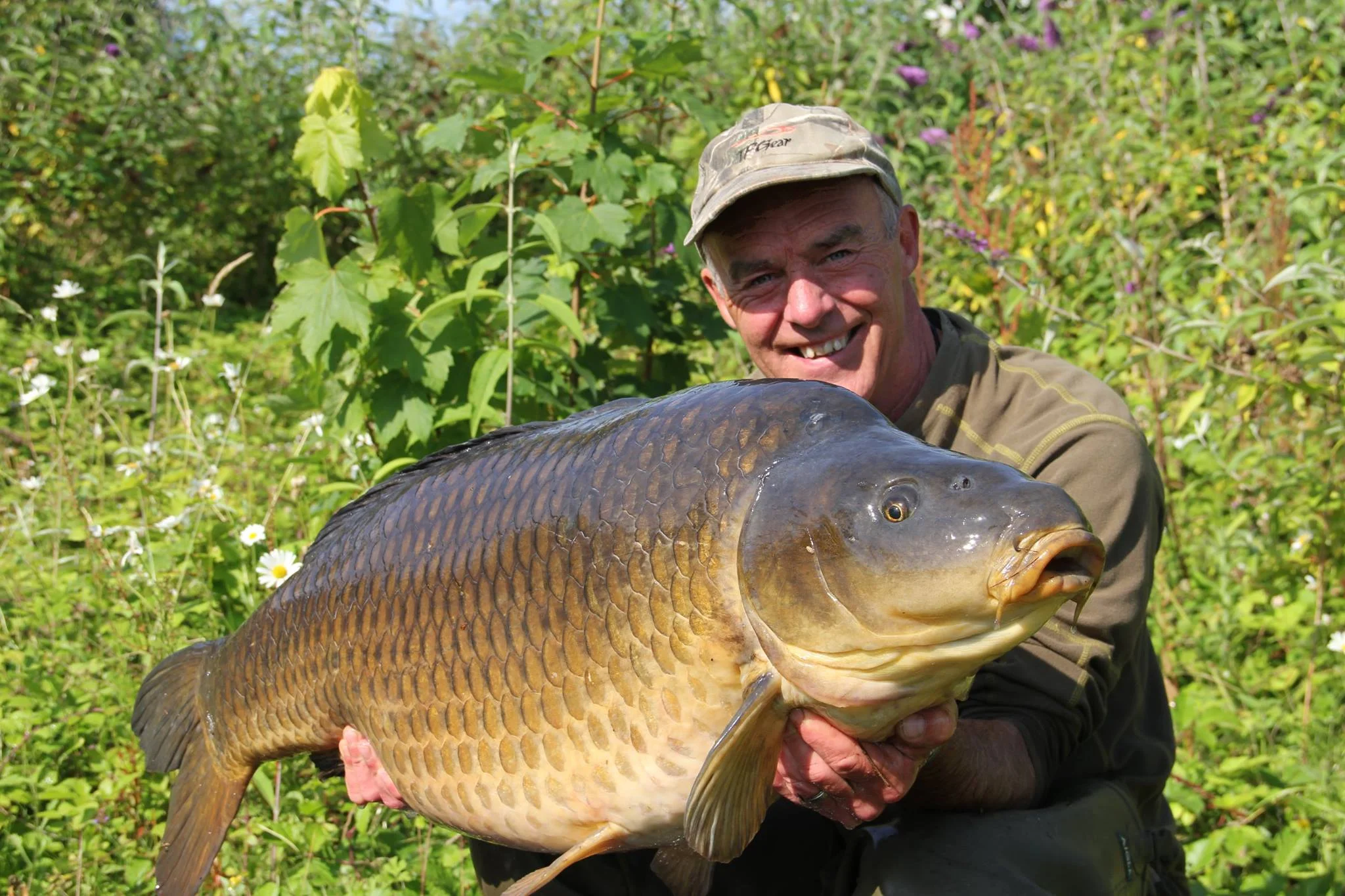 Dave Lane with the common at 55lb 