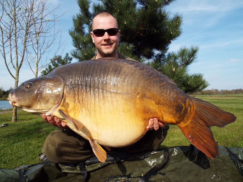 Graham had Black Scar at 55lb-plus