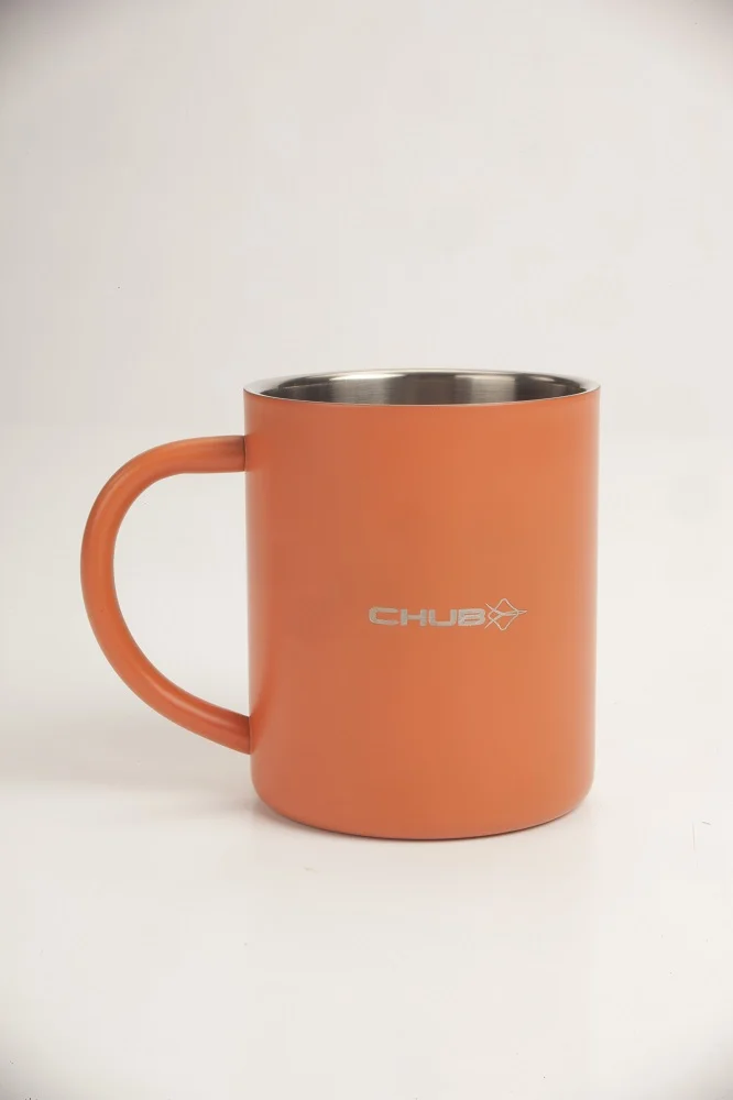 A classic stainless mug