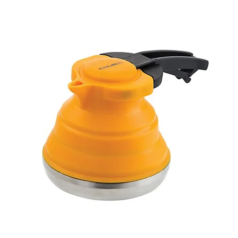 This clever kettle folds flat