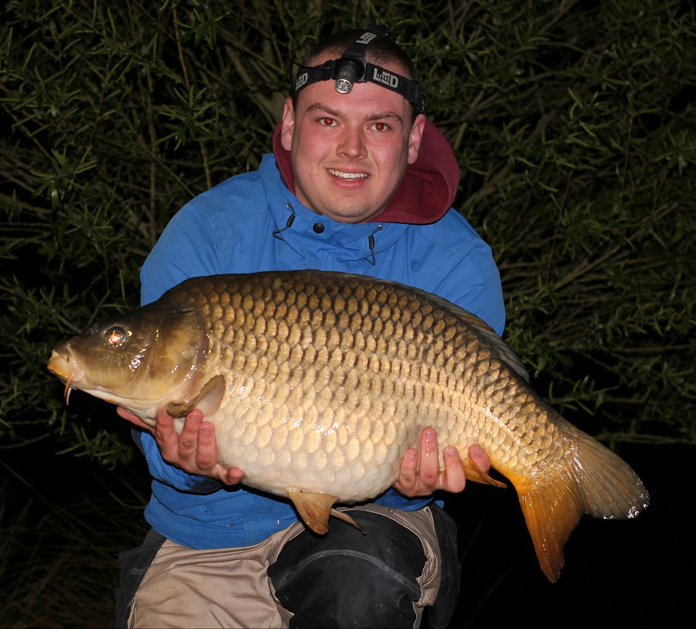 James Houseman with the first thirty of the weekend