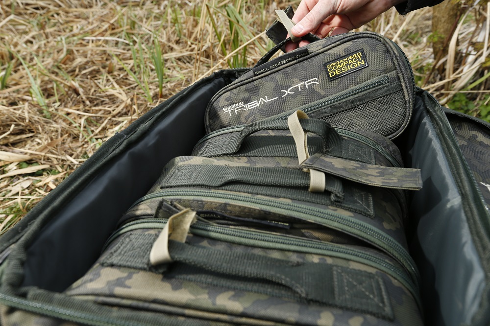 The accessory bags fit in a variety of ways and each has a 'luggage tag' to identify its contents
