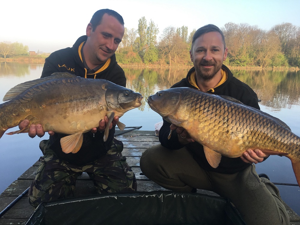 Part of the 577lb of carp bagged by LCAUK over the weekend