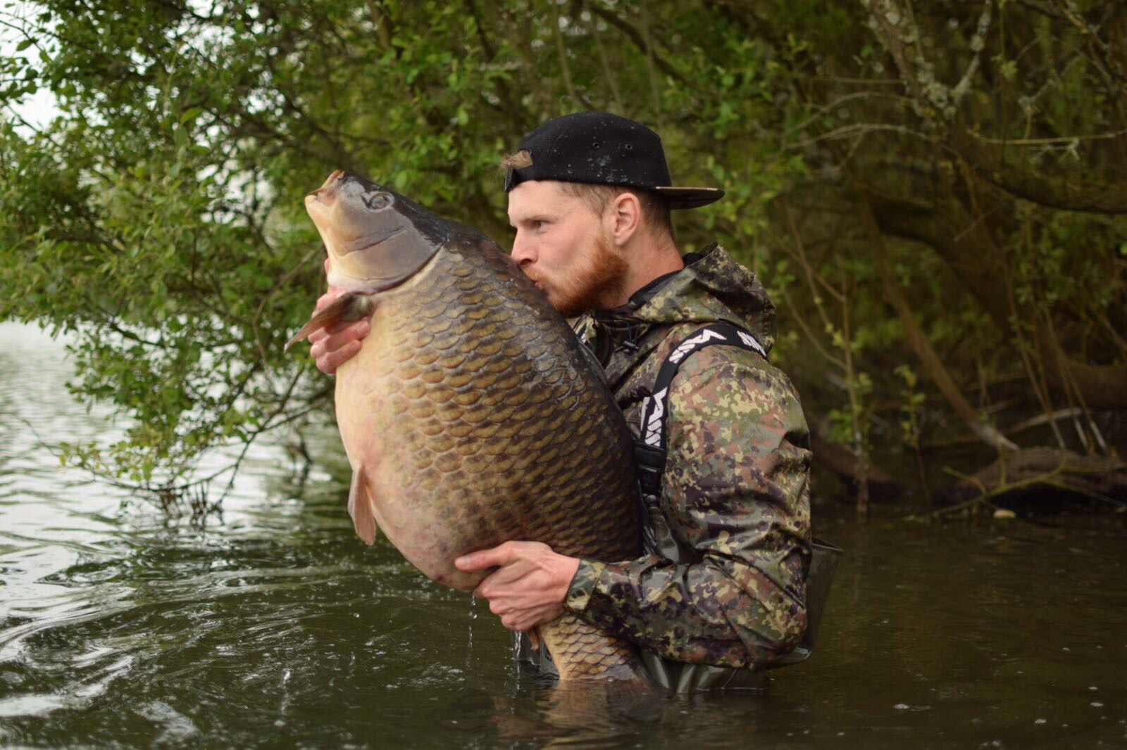 A carpy pose for the Football Common