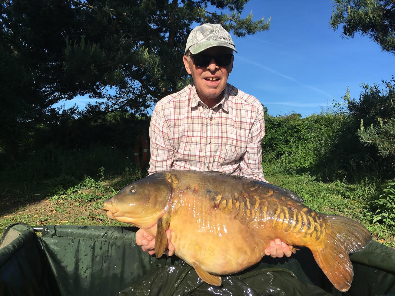 Sam's 55-pounder is a career high