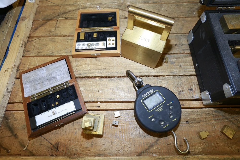 Dean Fletcher's scales being tested
