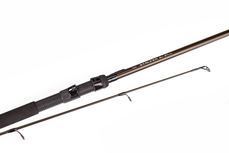 Reels 8 ft 2.Lb T/c  with line Margin Rods 2 x Carp Fishing Stalker 