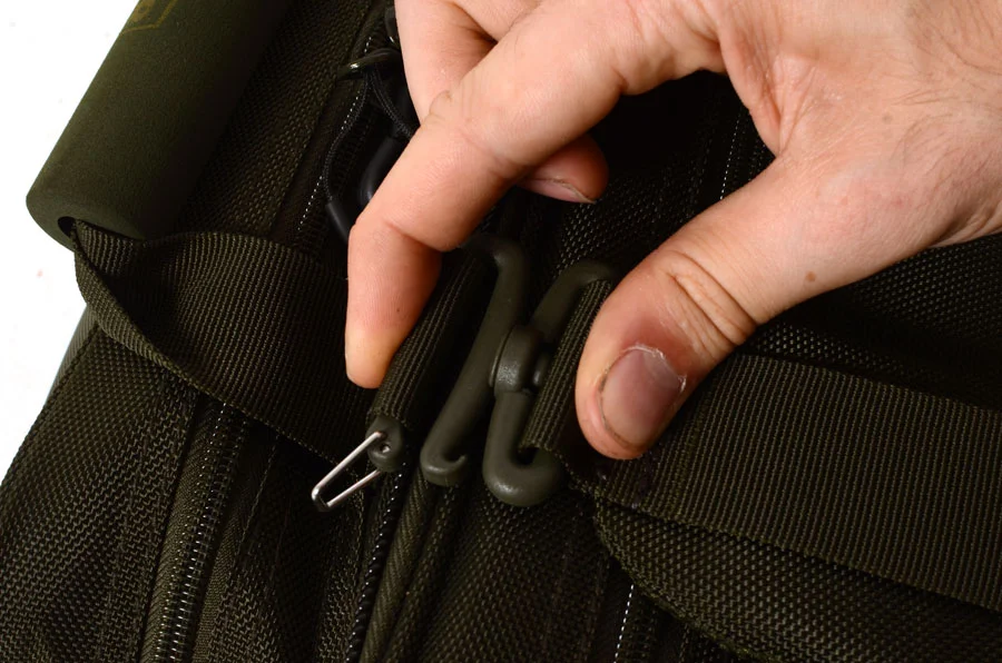 The quick-release straps are very nifty