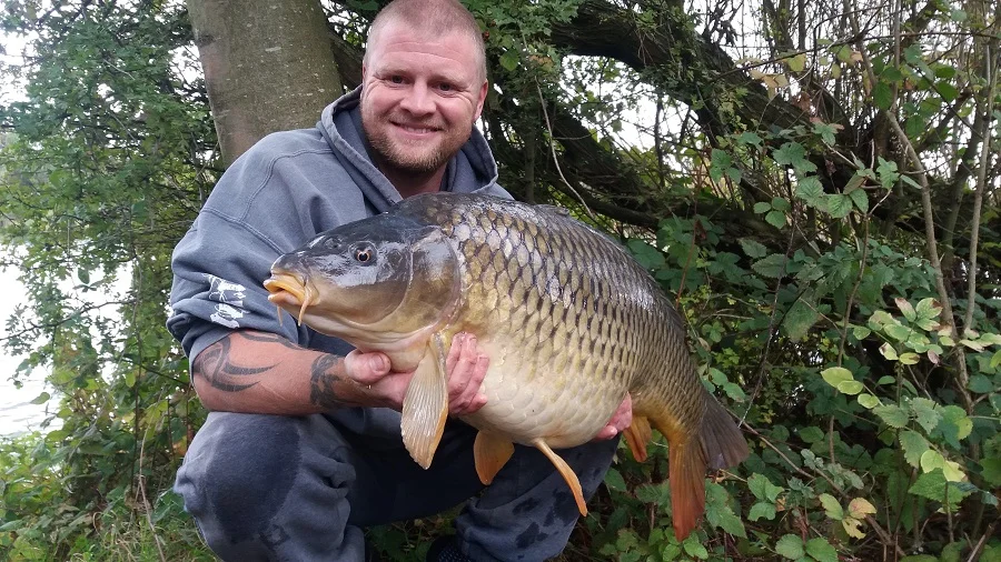 The fish was weighed and photographed only once