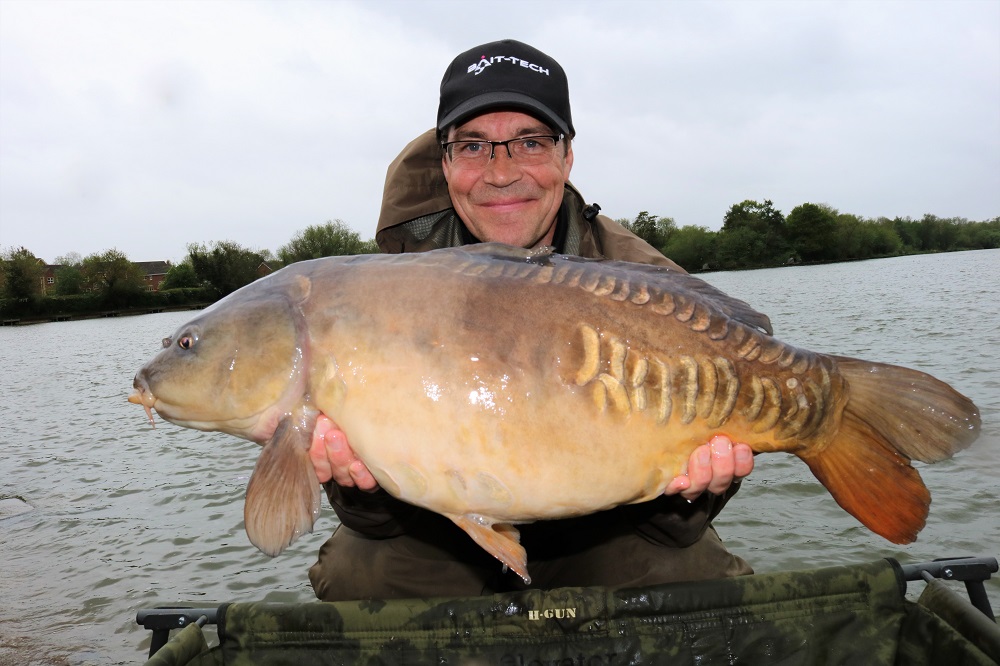 Ian Hirst with a typical Drayton 20