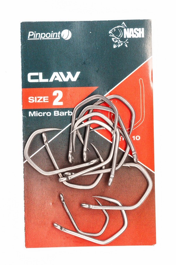 ALL SIZES Barbless & Micro Barbed *PAY ONE POST* Nash FLOTA CLAW HOOKS 