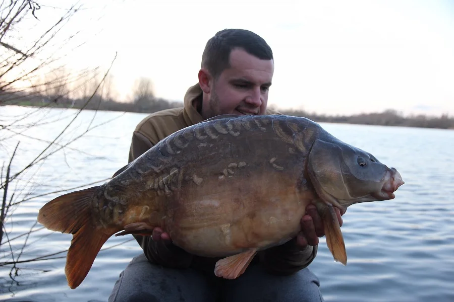 Just one of the dozen fish Tom landed in eight hours