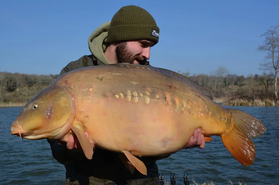 It's Cliff's third 40 from Emperor Lakes in Devon