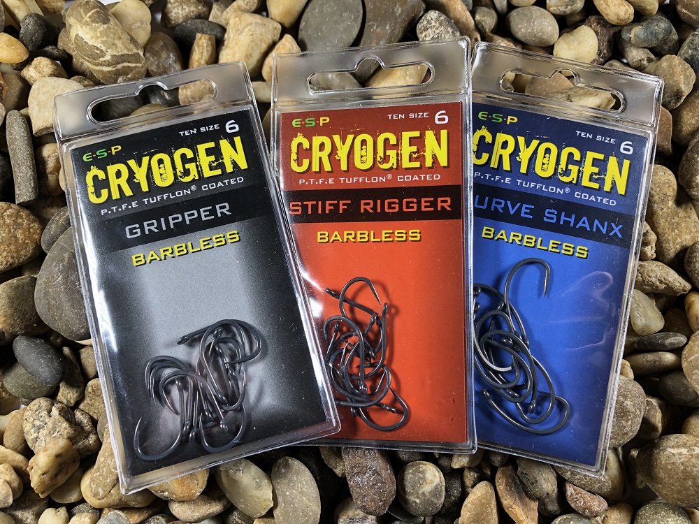 Details about   ESP Cryogen Gripper Barbless Hooks 