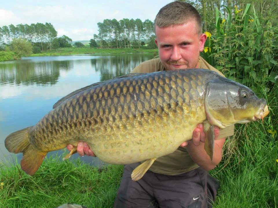 Scott first had the fish at 29lb 14oz...