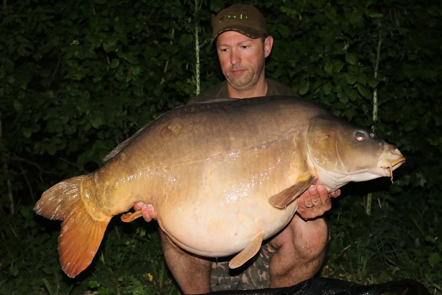 This 62lb 8oz mirror came first
