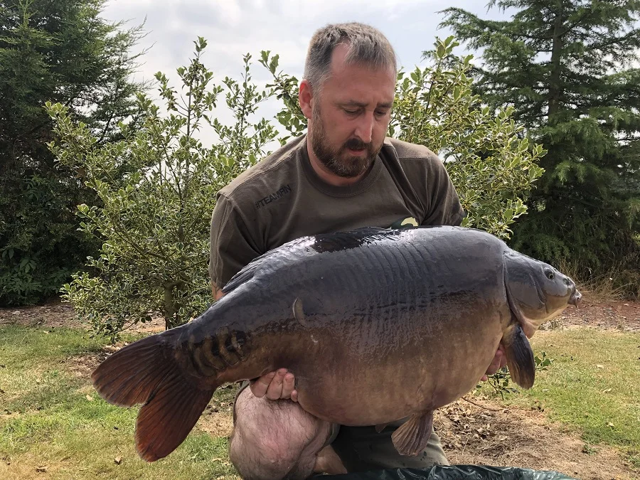 The fish came just a couple of hours after the draw for swims