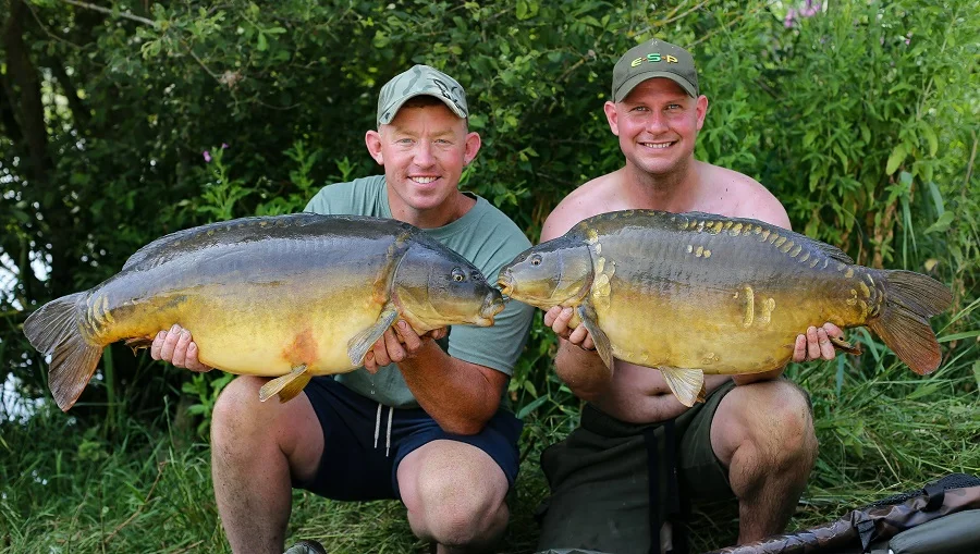 Another pair of fish for Mark and Kev