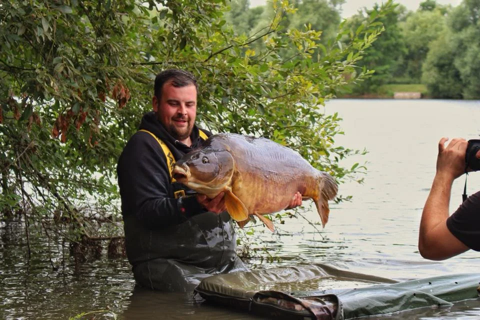 Alex savoured the moment with Bluebell regulars