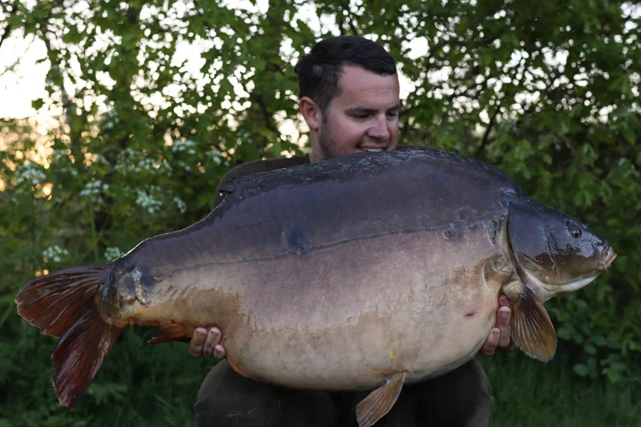 Tom’s 54lb UK pb from the Avenue