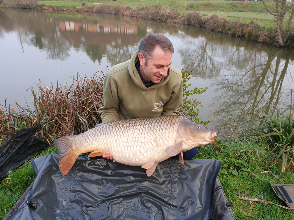 The fish was tamed on a 9ft rod
