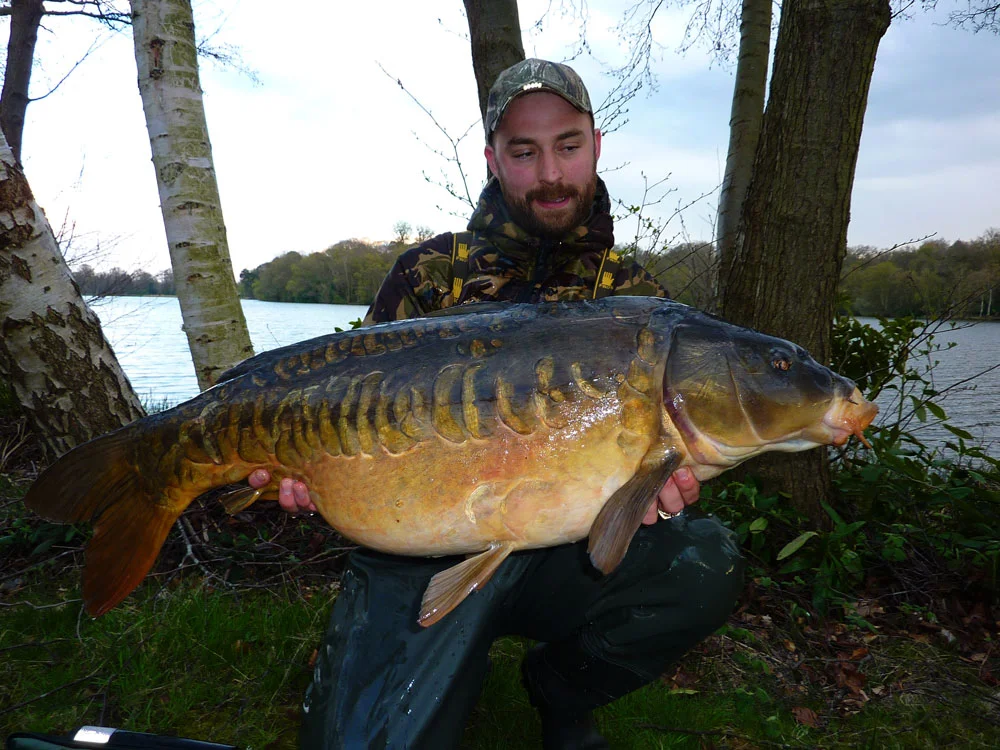 36lb 12oz of perfect English carp for Iain