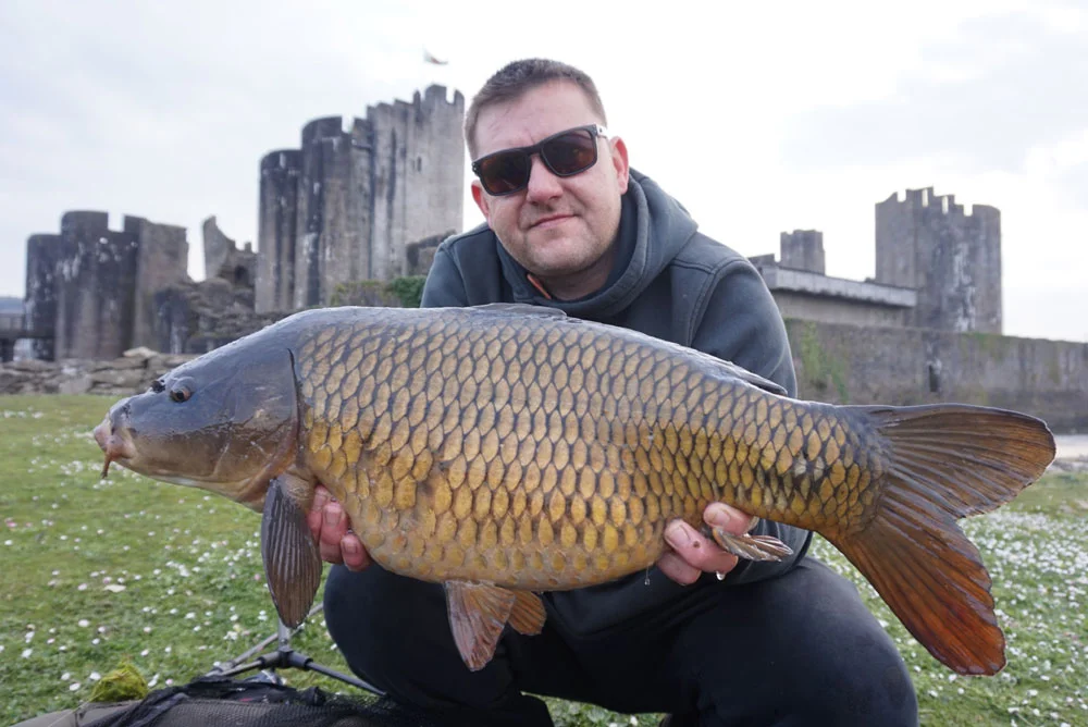 Brian needed just two hours to catch five carp to 17lb 8oz