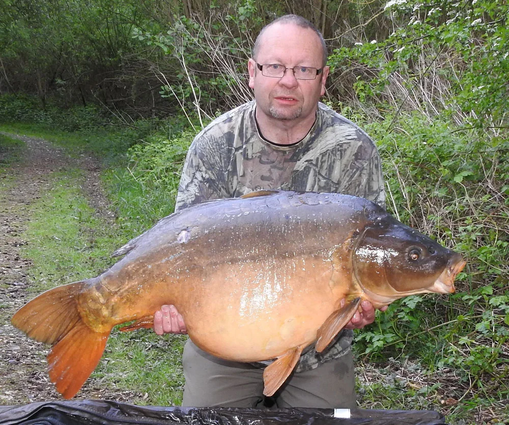 At 61lb 4oz it’s the biggest in the lake at the moment