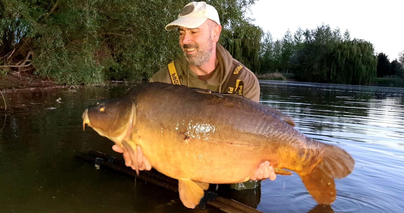 Dave weighed a very healthy 55lb 8oz