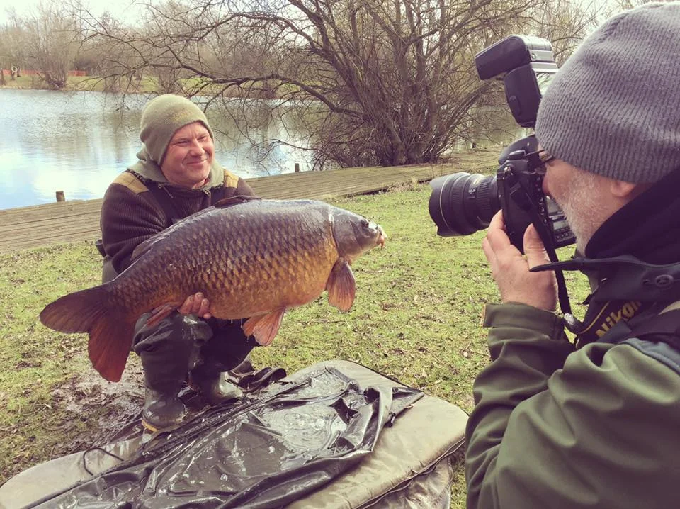 A smiling angler can really light up a photograph