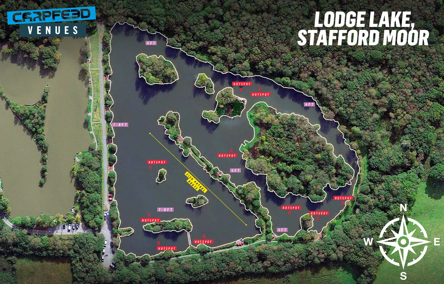 Stafford Moor Lodge Lake — Carpfeed
