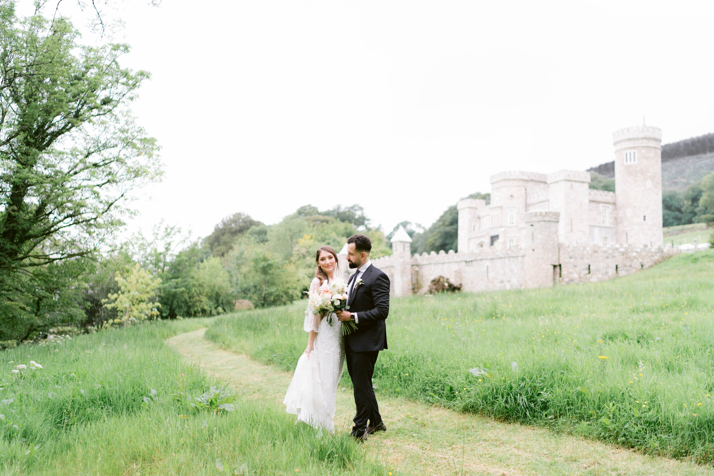 Killeavy Castle wedding Northern Ireland, micro wedding, Irish wedding inspiration, castle wedding, romantic wedding, outdoor tiny wedding inspiration (100).jpg