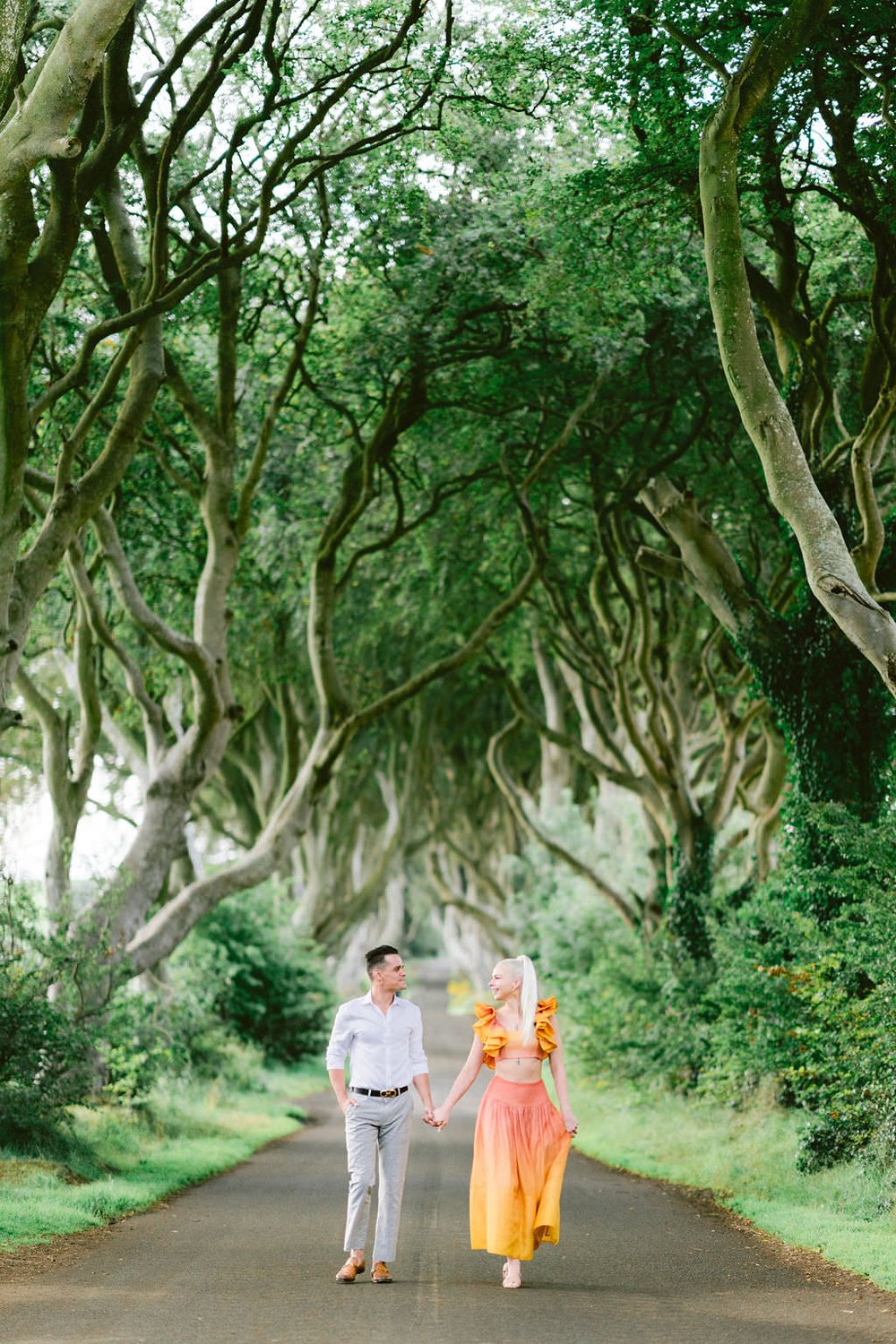 Northern Ireland photographer, dark hedges photoshoot, elopement wedding Northern Ireland, couple's photography Ireland, engagement photos Ireland cliffs (5).jpg