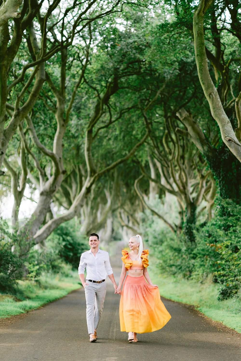 Northern Ireland photographer, dark hedges photoshoot, elopement wedding Northern Ireland, couple's photography Ireland, engagement photos Ireland cliffs (6).jpg