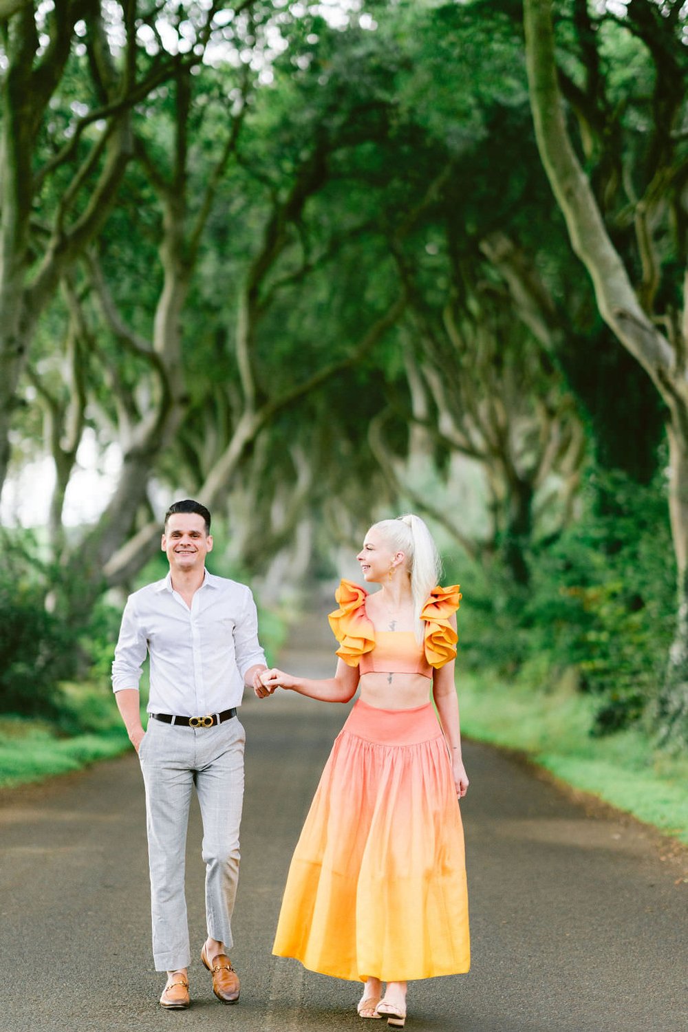 Northern Ireland photographer, dark hedges photoshoot, elopement wedding Northern Ireland, couple's photography Ireland, engagement photos Ireland cliffs (8).jpg