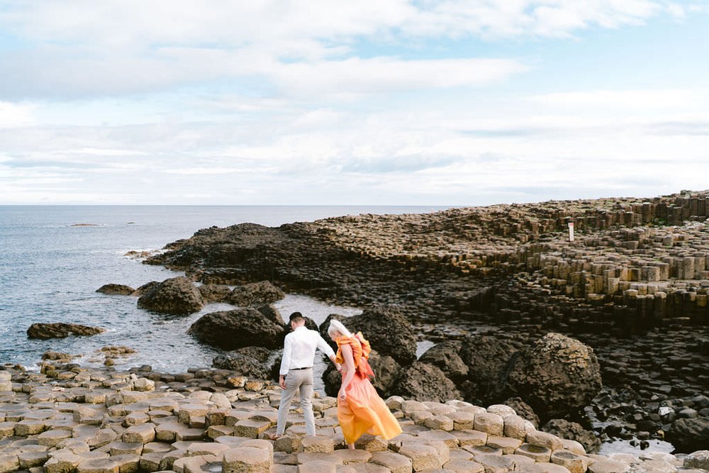Northern Ireland photographer, dark hedges photoshoot, elopement wedding Northern Ireland, couple's photography Ireland, engagement photos Ireland cliffs (16).jpg