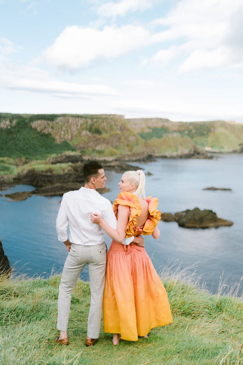 Northern Ireland photographer, dark hedges photoshoot, elopement wedding Northern Ireland, couple's photography Ireland, engagement photos Ireland cliffs (23).jpg