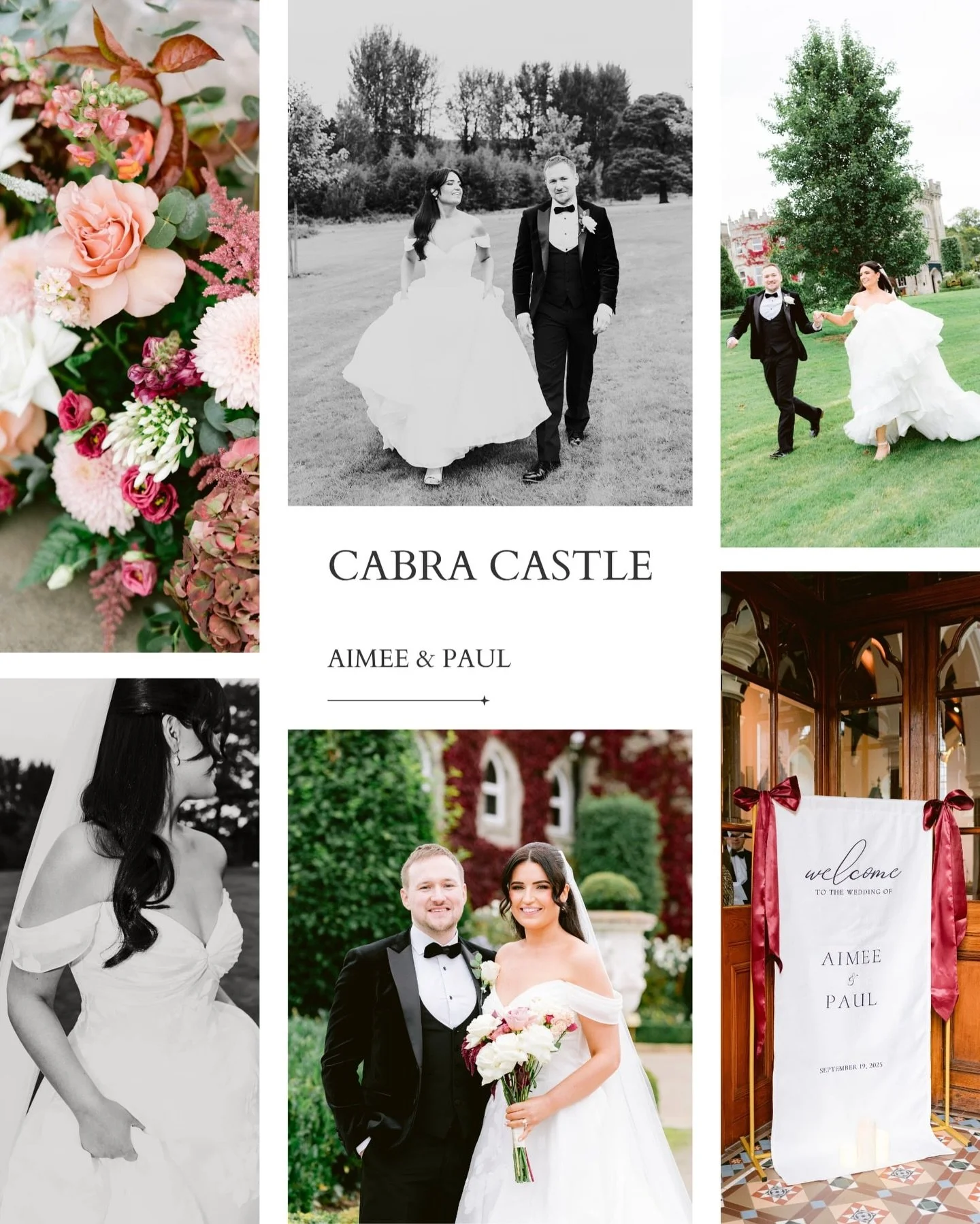 Aimee &amp; Paul at Cabra 🏰❤️🥂✨
One of my favourite wedding venues to photograph this year, any season, rain or shine! This venue offers so much flexibility in terms of photo locations, schedule runs like a clockwork, and the food is always incredi