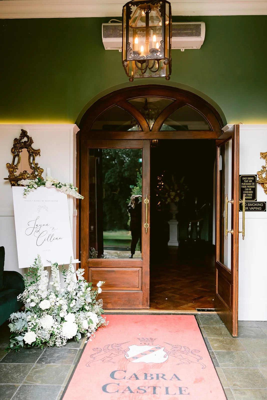 Cabra Castle wedding photography, cabra-castle-ballroom-reception (2).jpg