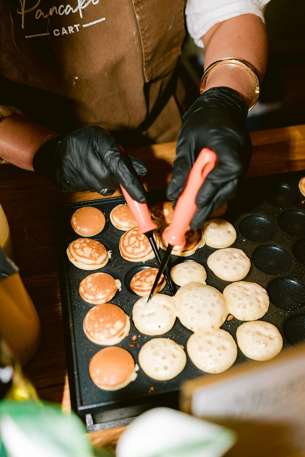 The Rabbit Hotel wedding day, NI wedding venue, exclusive wedding venue Northern Ireland (73) reception pancake cart, indoor cocktail hour .jpg