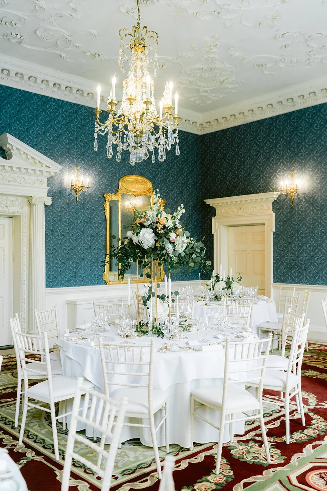 The Merrion Hotel Wedding Photos: Getting Ready Space, Ceremony Rooms and Reception Info