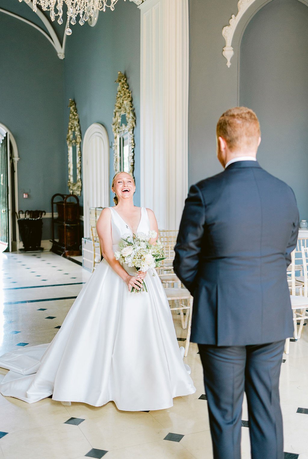 Luttrellstown Castle wedding, Dublin wedding venue, indoor castle wedding ceremony Ireland (2).jpg