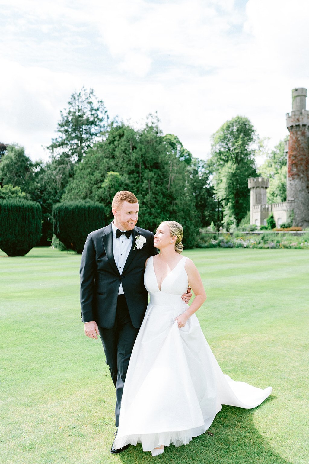 Luttrellstown Castle wedding, Dublin wedding venue, bride and groom portraits at Luttrellstown Castle (7).jpg