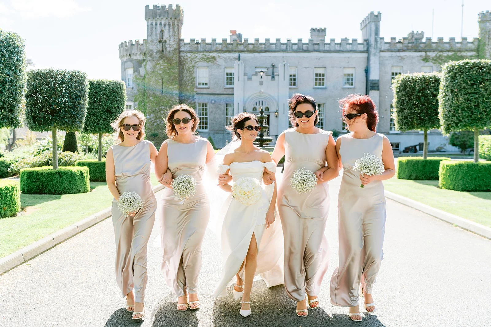 Bellingham Castle Wedding | Clare &amp; Peter’s Sunny Wedding Day in Ireland