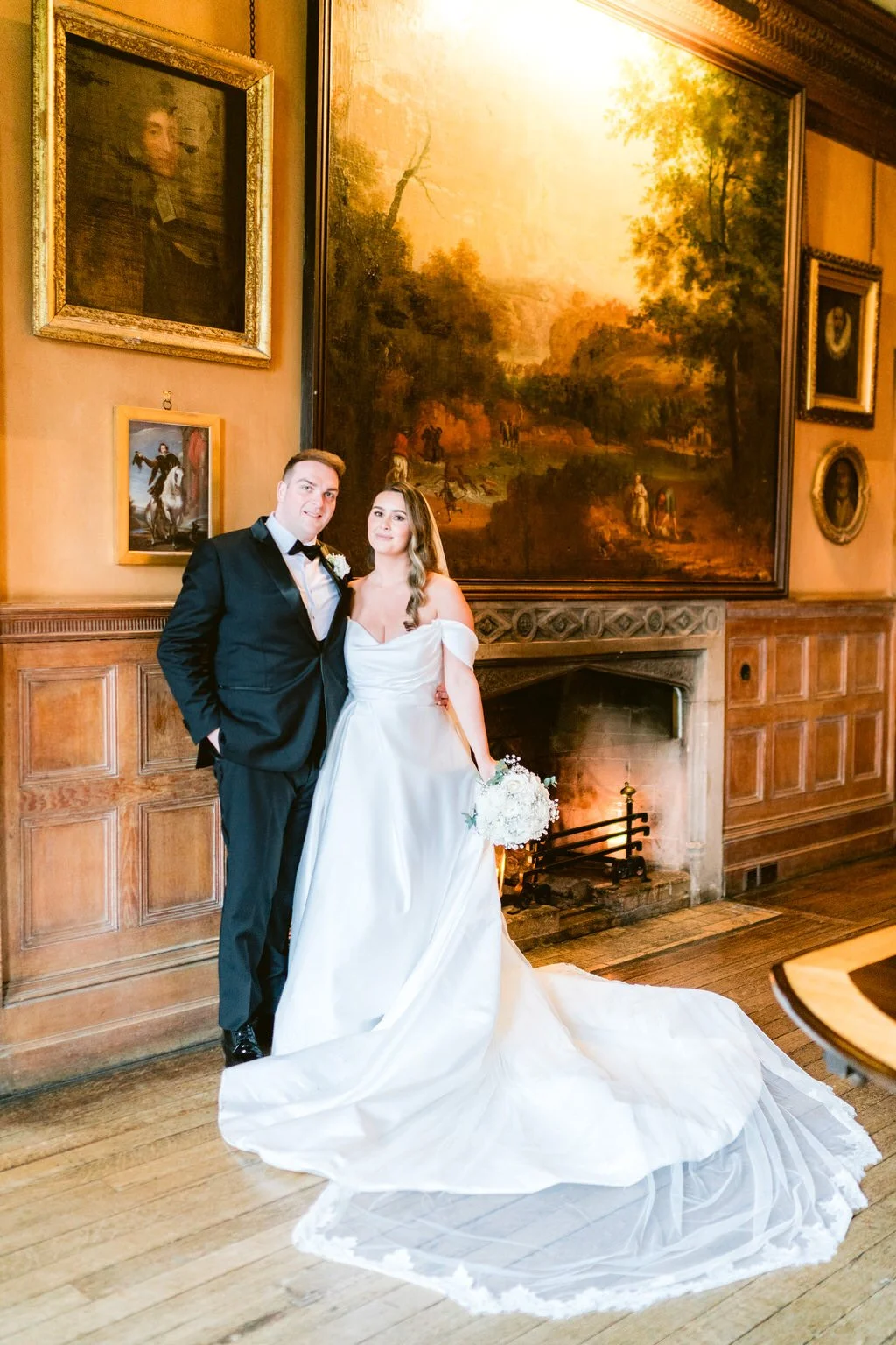 Castle Leslie December wedding, Irish castle Christmas wedding (2).jpg