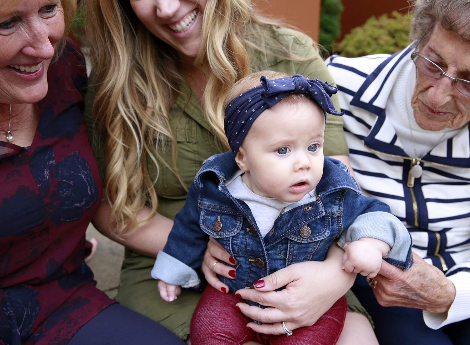 four generations family photo session