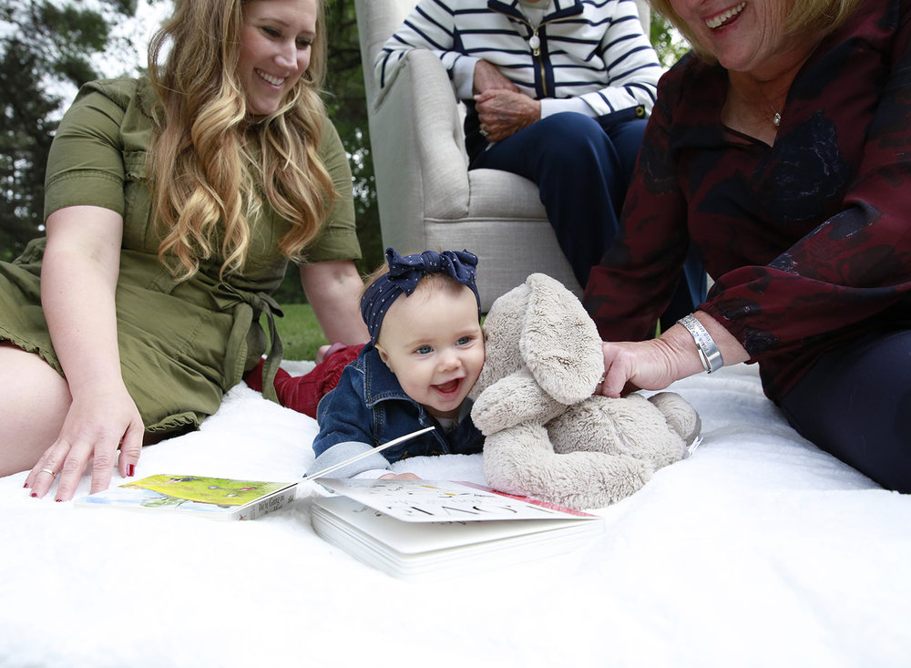 four generations family photo session