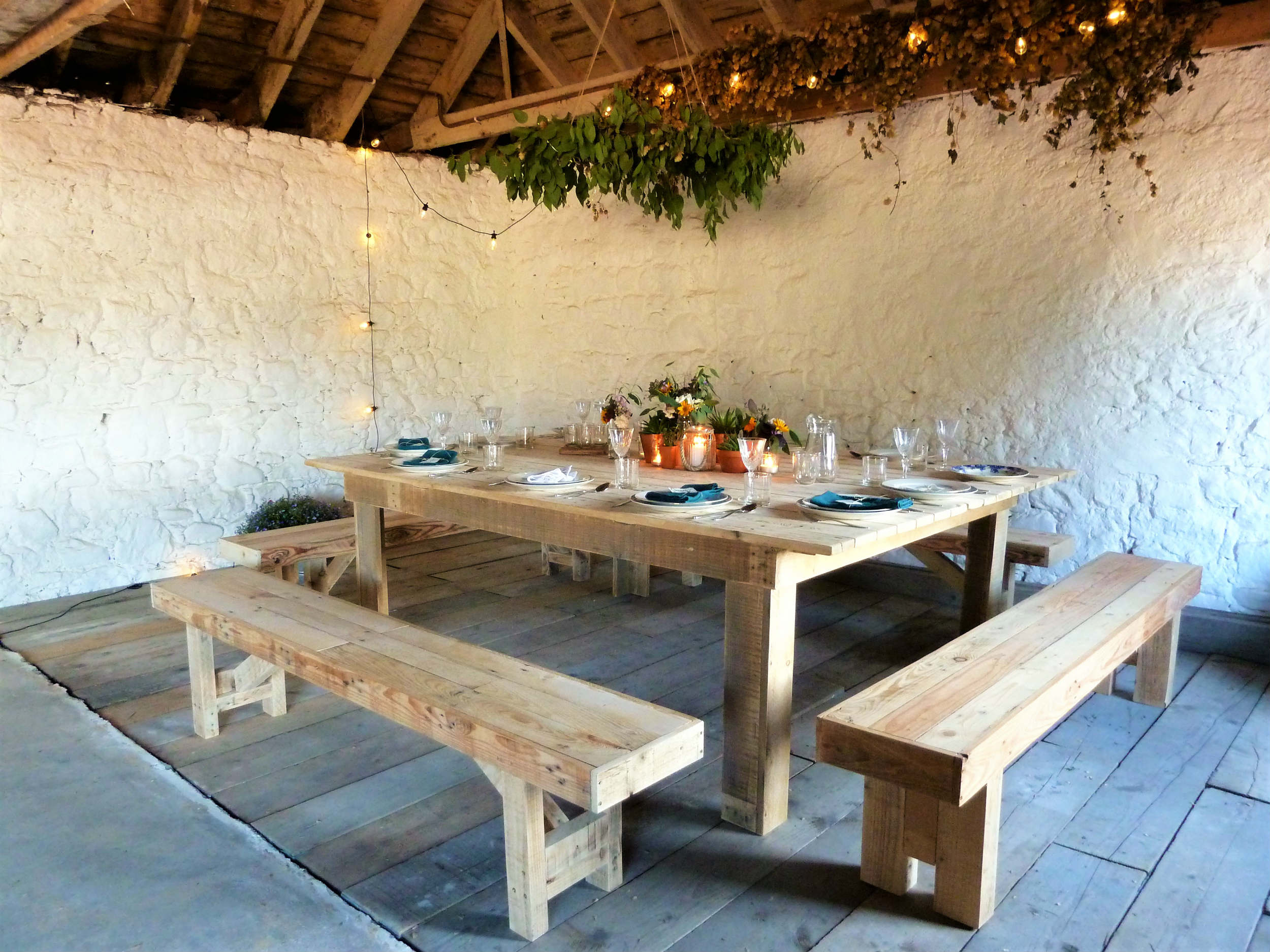 Farmhouse table | table hire