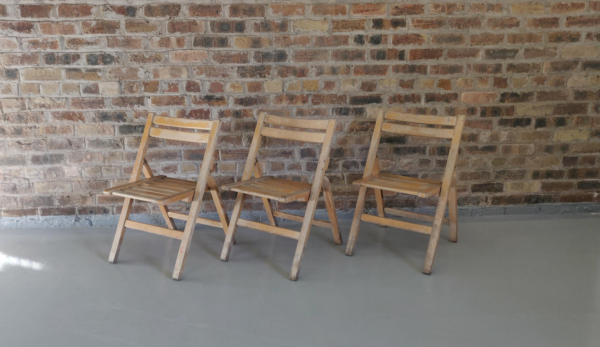 Rustic Folding Chairs