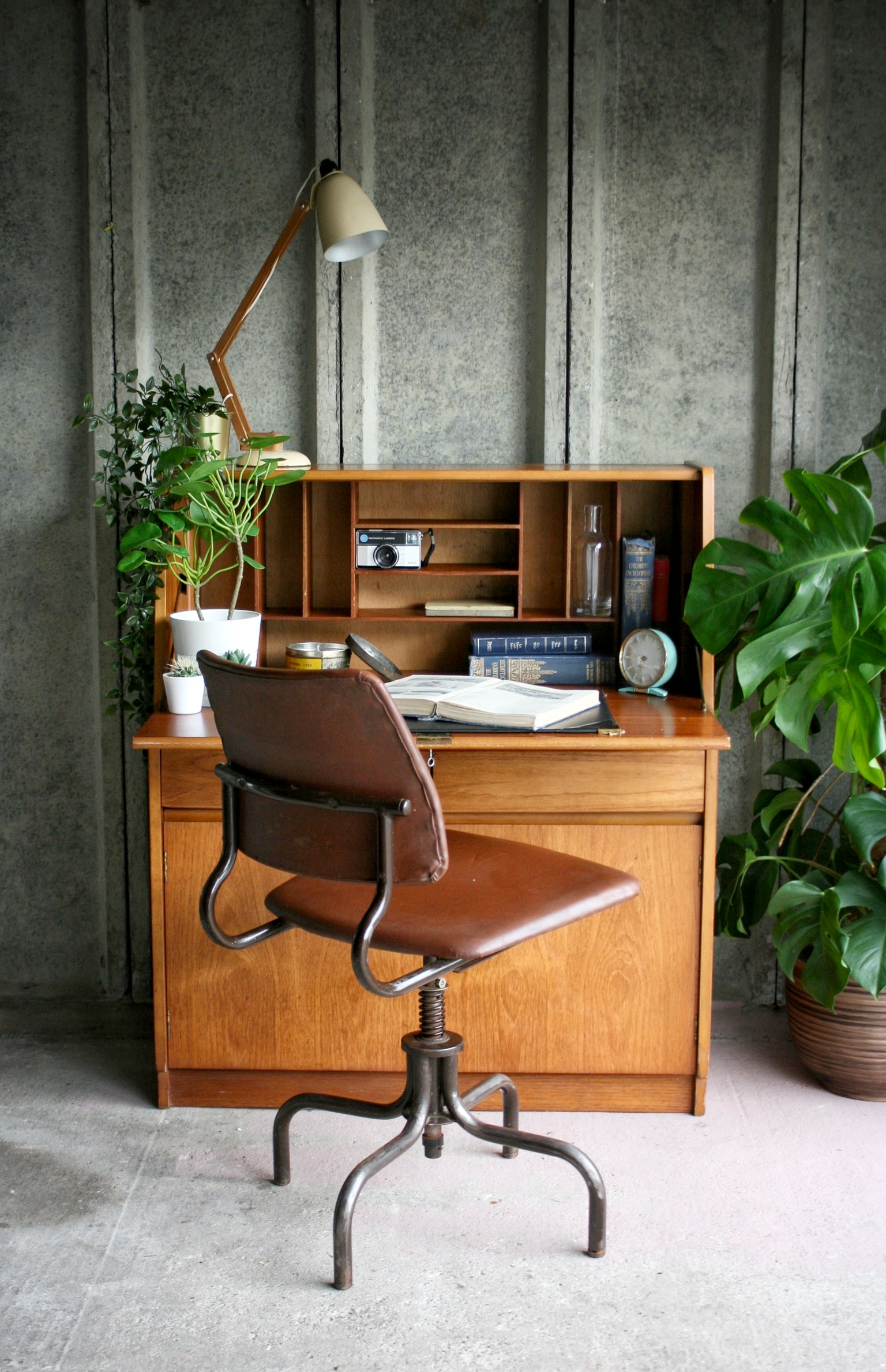 Mid-century writing Bureau